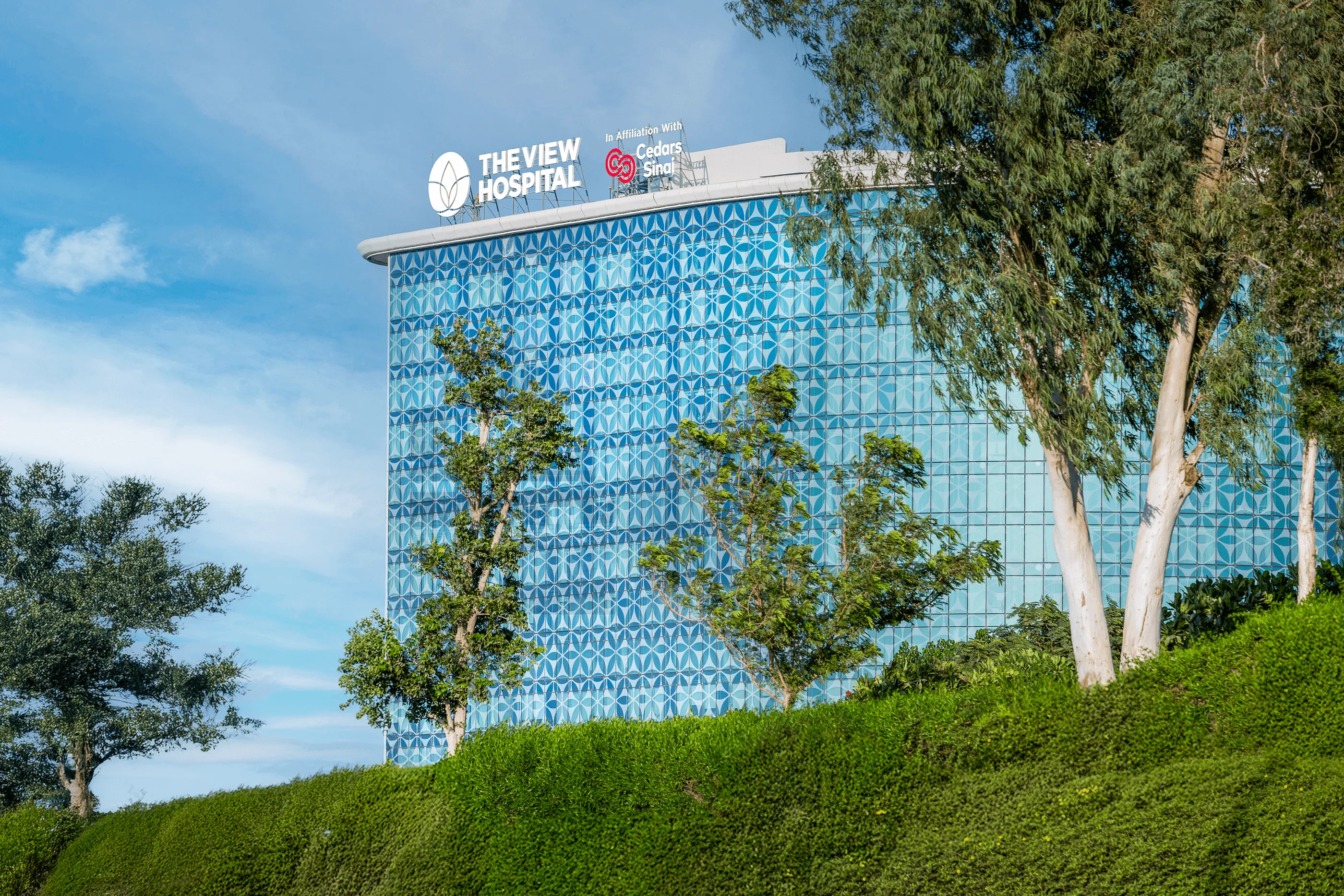 Hospital main building exterior
