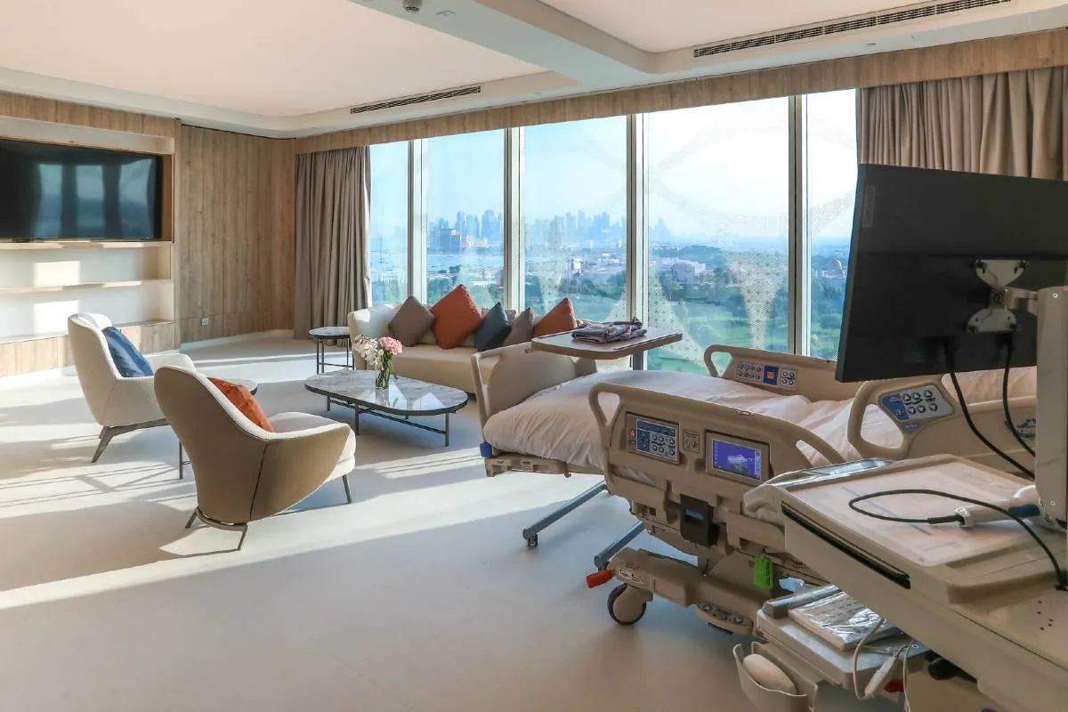 VIP patient room interior